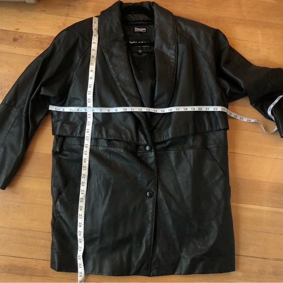 WILSONS thinsulate thermal oversized leather Jacket | M - Picture 10 of 16